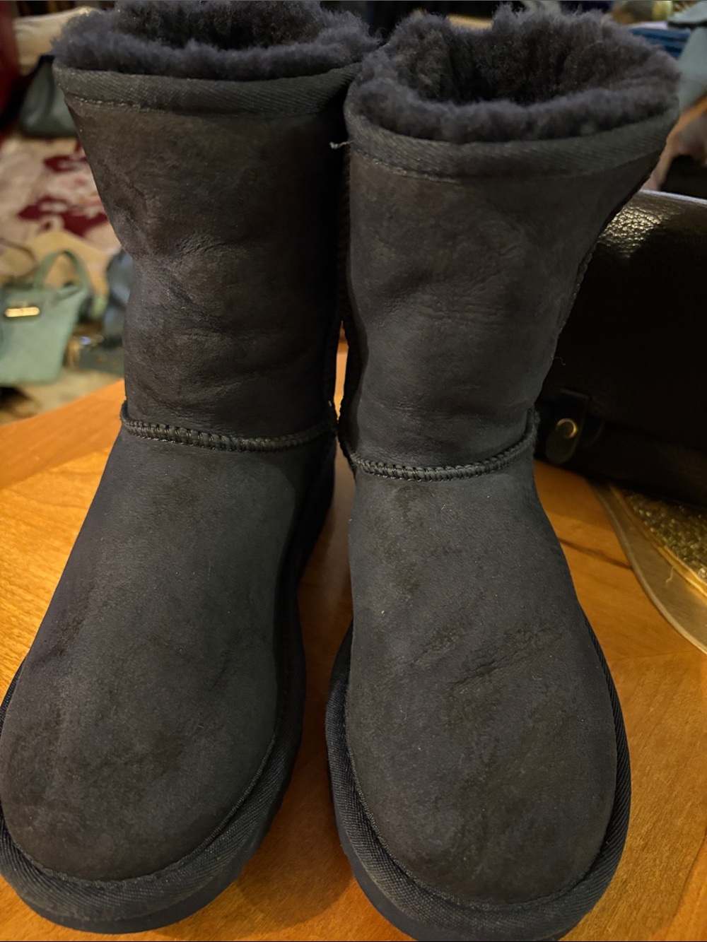 UGG Classic Short Boots in Black